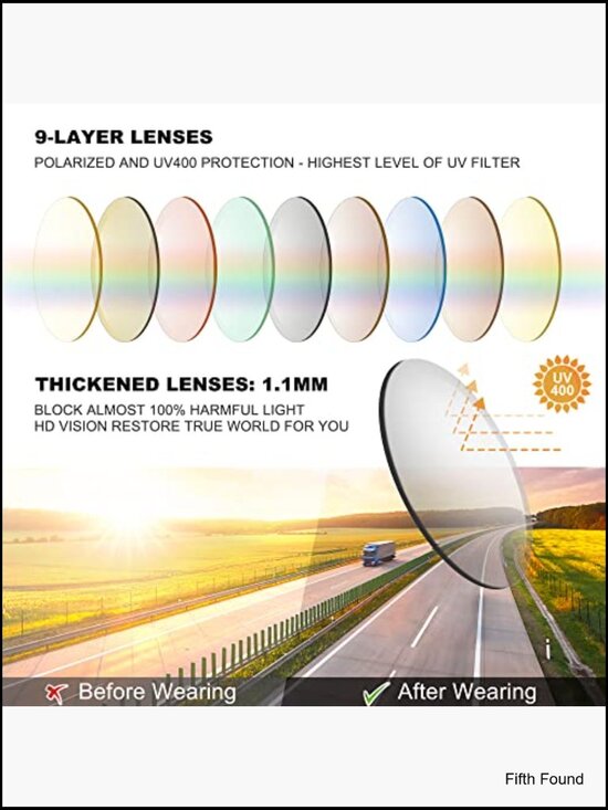 Oversized Cat Eye Polarized Sunglasses Fit Over Glasses UV400 main image 4